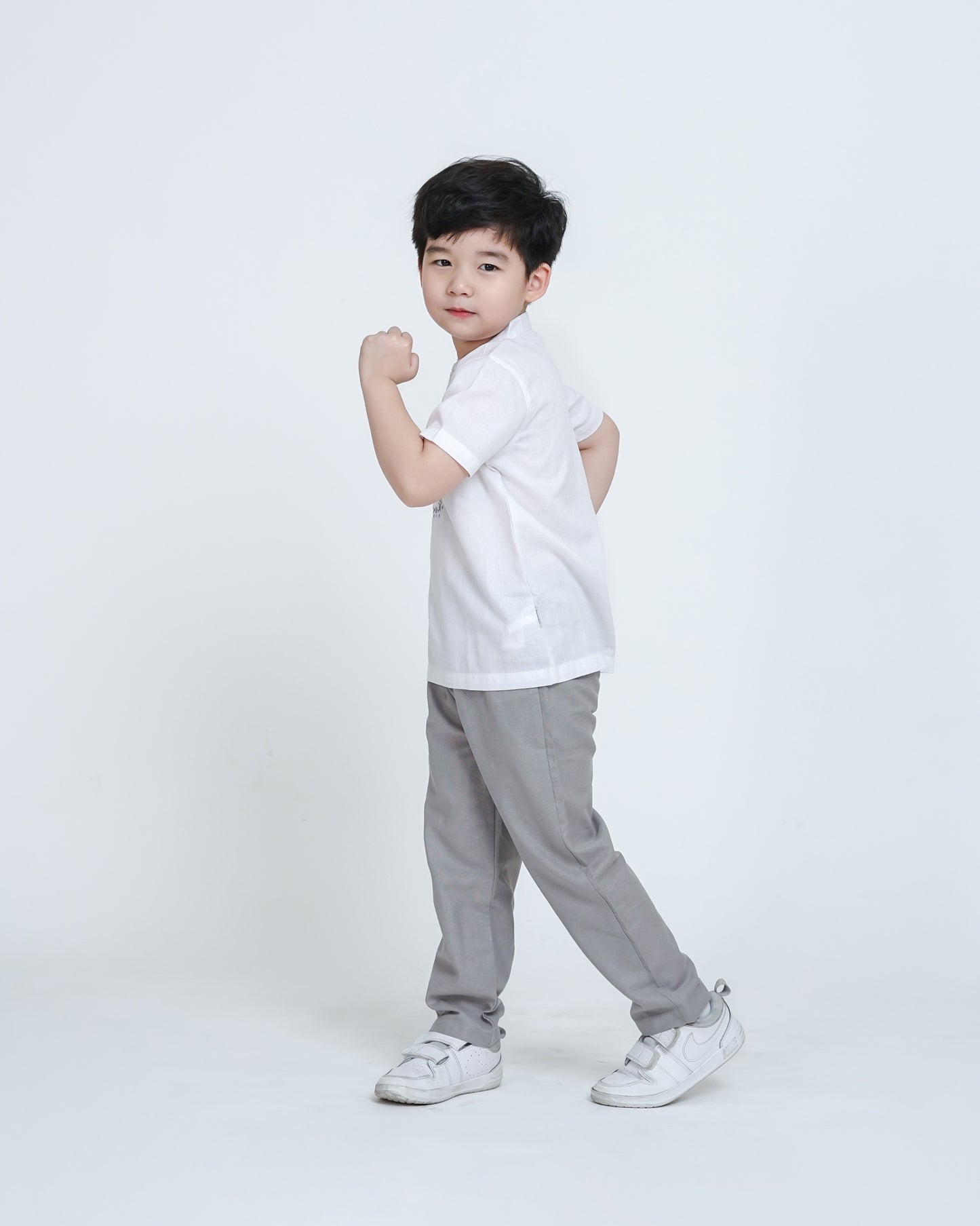 Osella Kids Koko Embroidered Koko Shirt And Pants Set