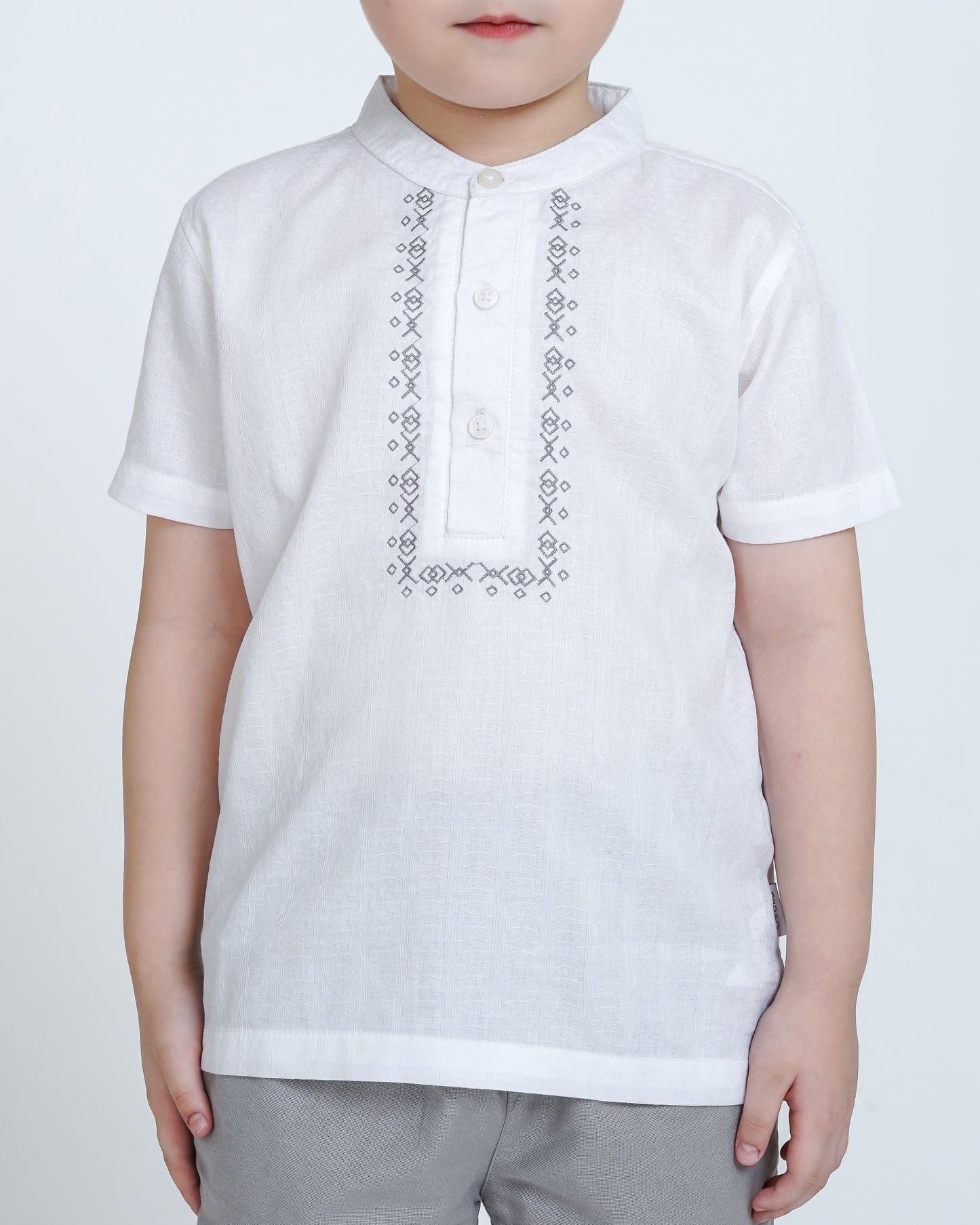 Osella Kids Koko Embroidered Koko Shirt And Pants Set