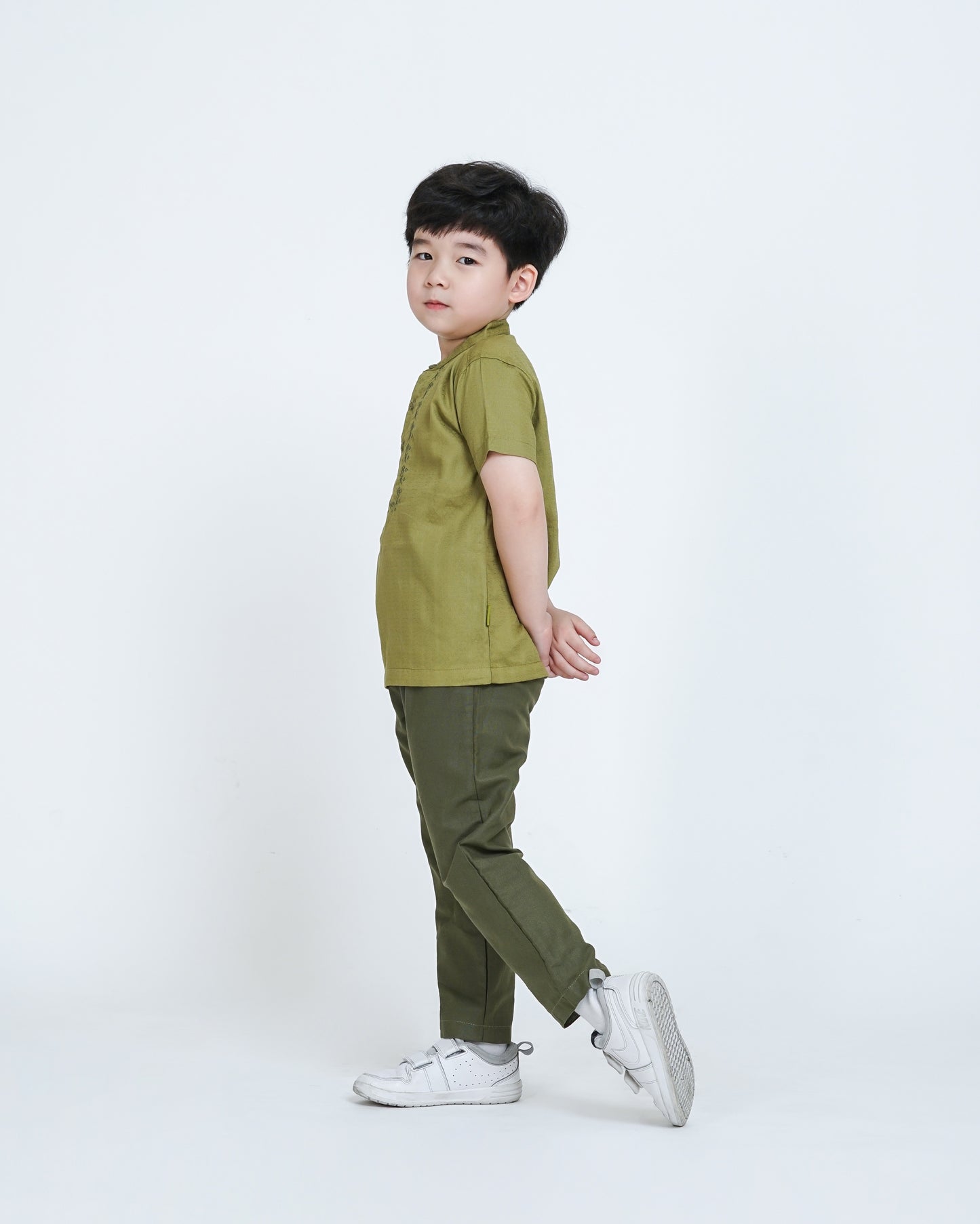 Osella Kids Koko Embroidered Koko Shirt And Pants Set