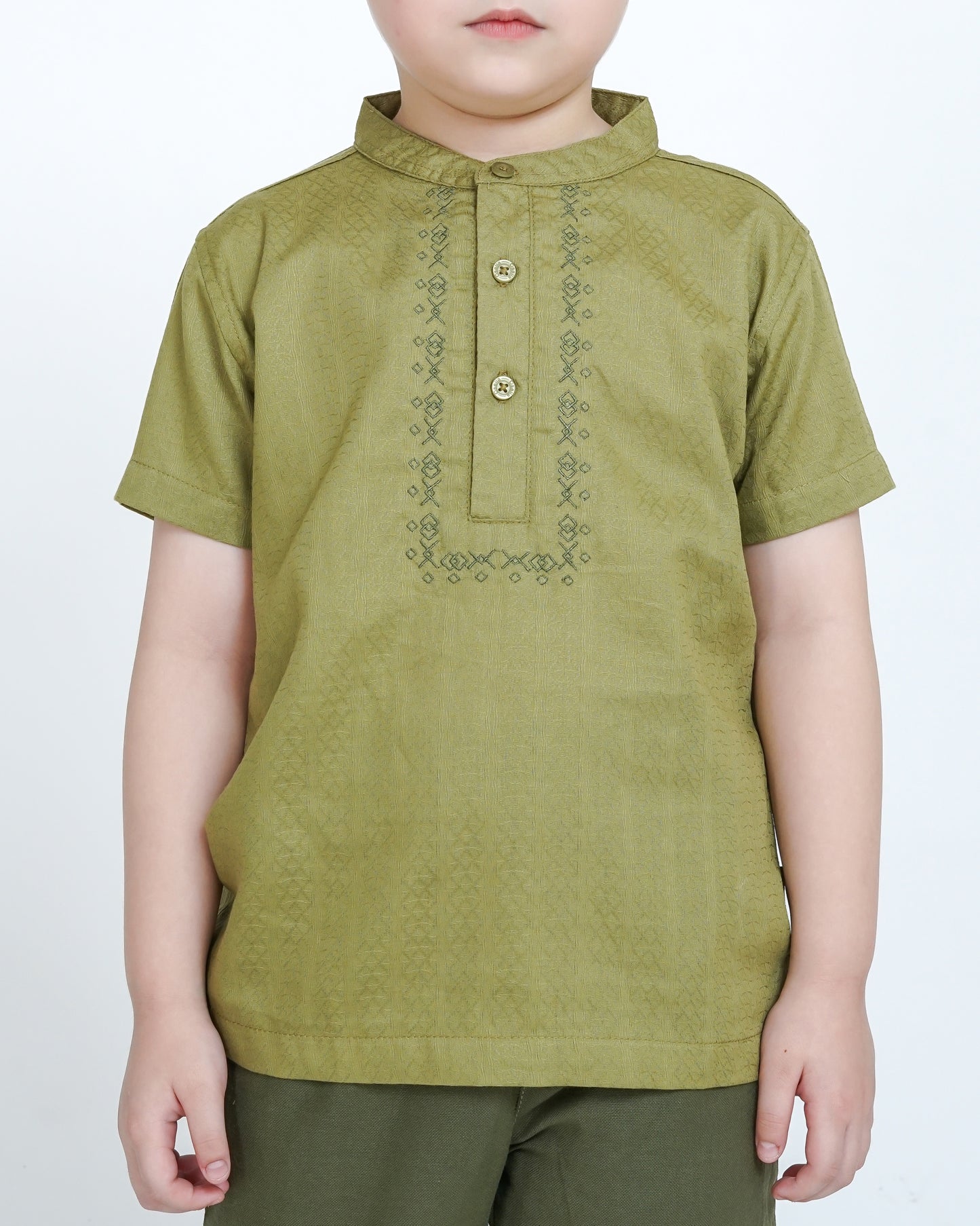 Osella Kids Koko Embroidered Koko Shirt And Pants Set