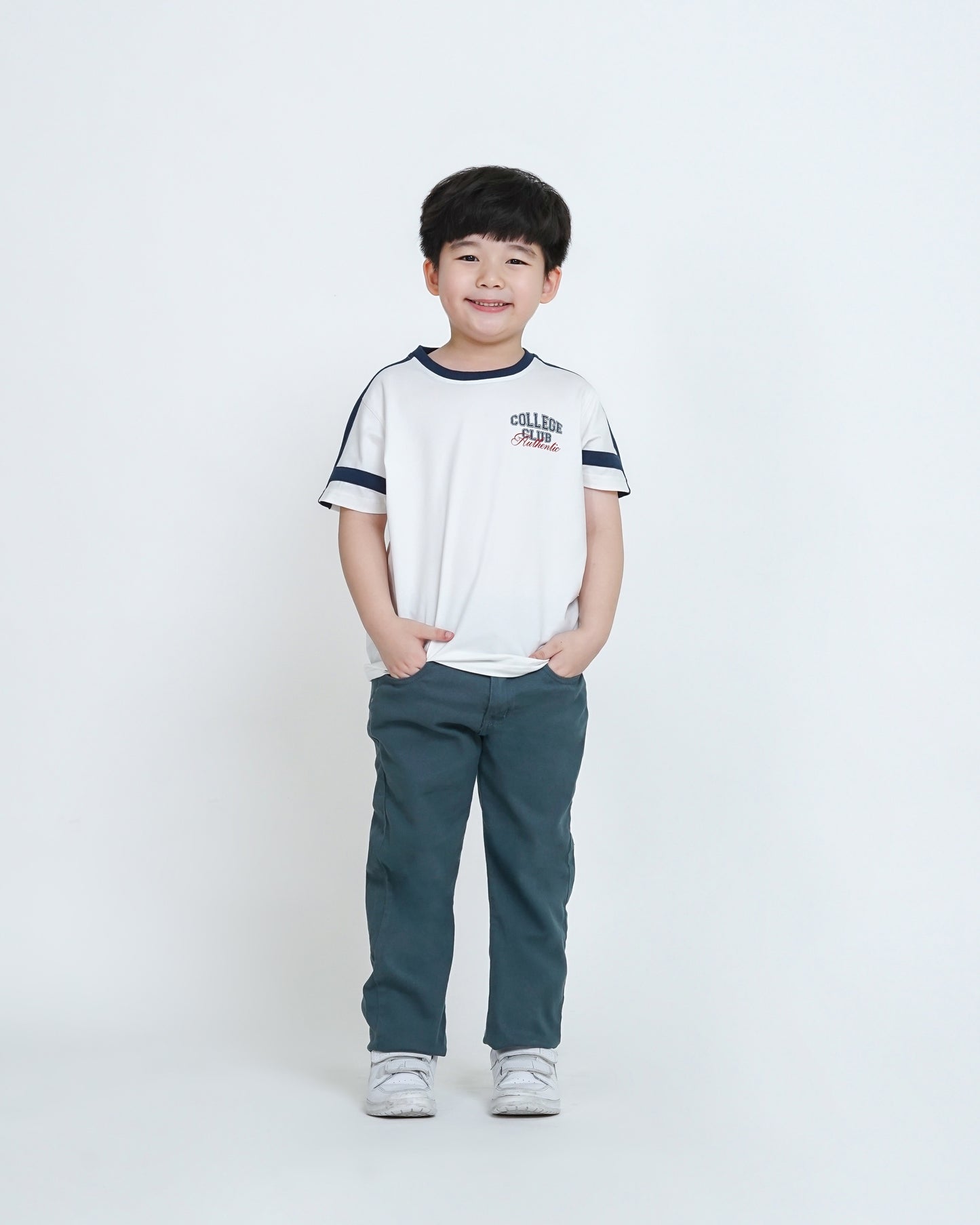 Osella White T-Shirt With Red Detailing