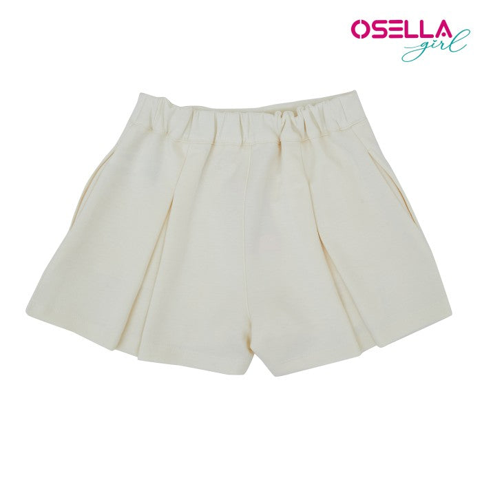 Osella Nicolette Pleat Knit Short Danball Pants 23865002 | Celana Rok Pendek Anak Perempuan