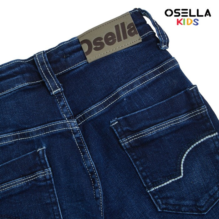 [NEW] OSELLA KNOX SLIM FIT DENIM PANTS IN MEDIUM WASHED 228O5005A2 | Celana Jeans Panjang Anak Laki Laki