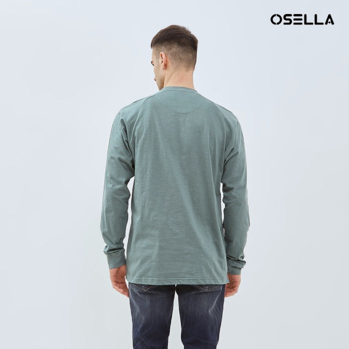 [NEW] OSELLA ZACKY LONG SLEEVE HENLEY TOP 20775001