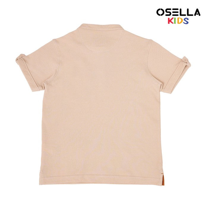 [NEW] Osella Callum Shanghai Collared Half Buttoned Polo Shirt 22215202