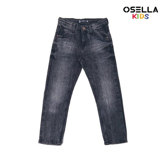 [NEW] Osella grayson Slim Fit Denim Pants In Grey Washed 228O500341| Celana Jeans Anak Laki-laki
