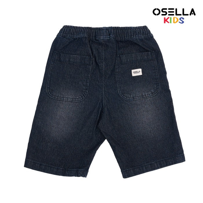 [NEW] Osella Theo Elastic Waistband Short Denim Pants 22865004