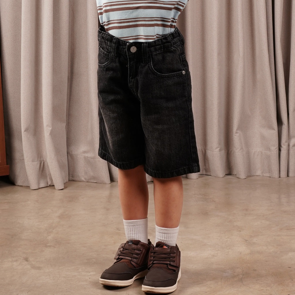 Osella Kids Caleb Denim Shorts 228F6603 | Celana Denim Pendek Anak Laki Laki