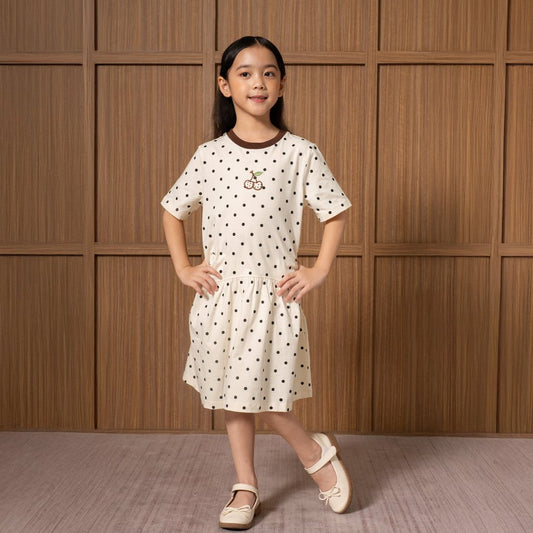 Osella Kids Harper Polka Knit Dress
