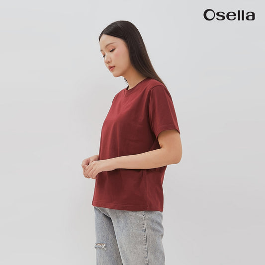 Osella Basic T-Shirt 31725002 | Atasan Basic Wanita Lengan Pendek