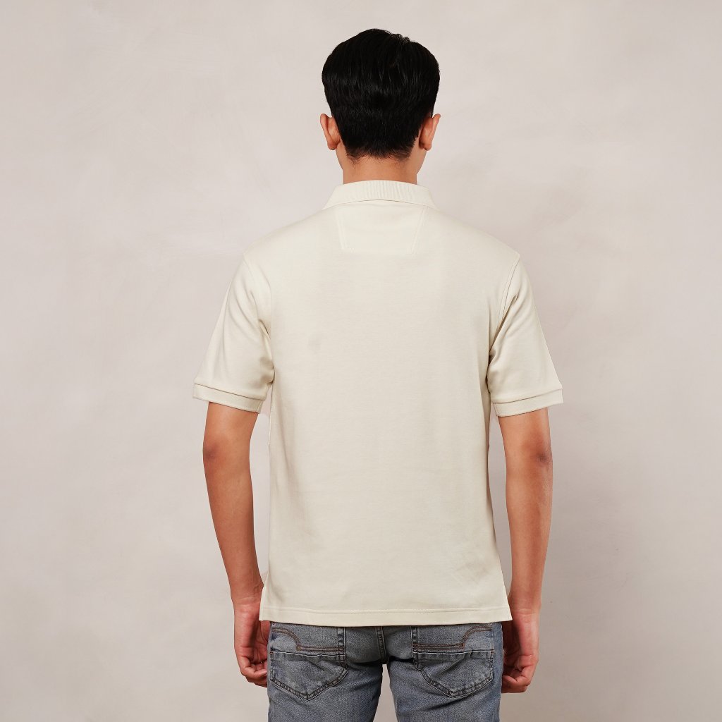 Osella Linear Polo Shirt 20216609 | Atasan Polo Lengan Pendek Pria