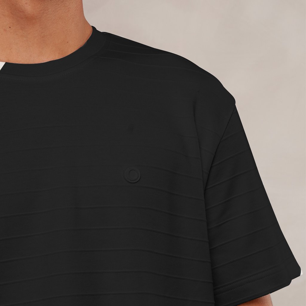 Osella Marrow Ribbed T-shirt 20716613 | Atasan Kaos Lengan Pendek Pria