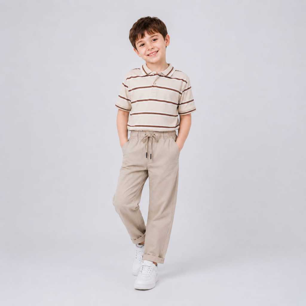 Osella Kids Basic Comfort Chino Pants 328P6604 | Celana Panjang Basic Anak Laki Laki