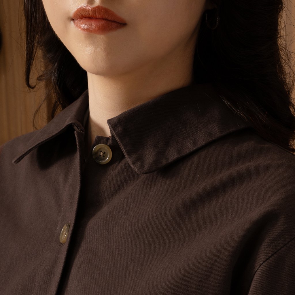 Osella Cropped Collar Jacket