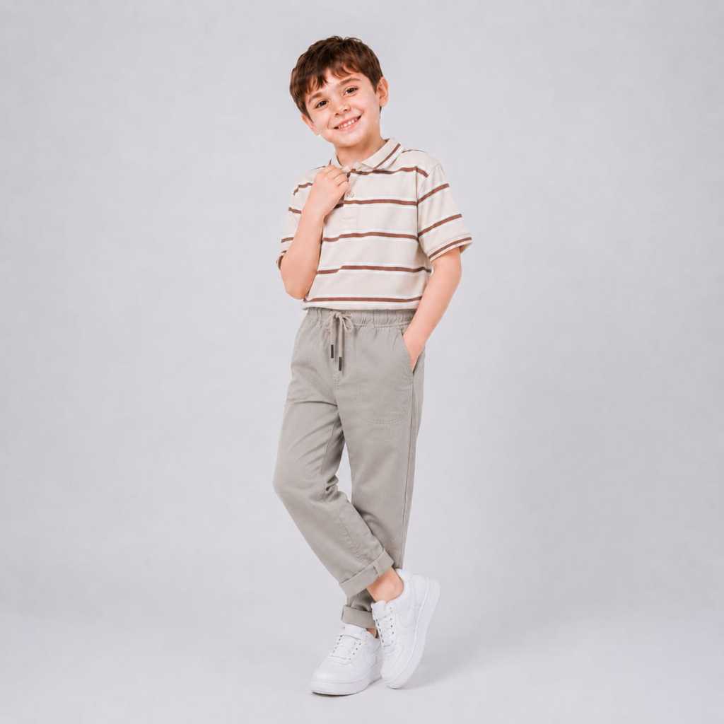 Osella Kids Basic Comfort Chino Pants 328P6604 | Celana Panjang Basic Anak Laki Laki