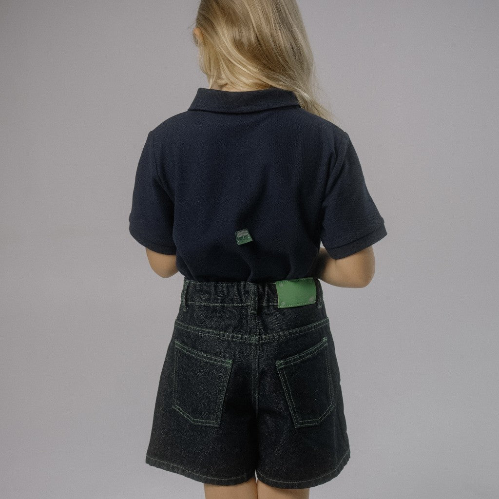 Osella Kids x Oadkids Billie Skort in Indigo 238F6602A3 | Rok Celana Anak Perempuan