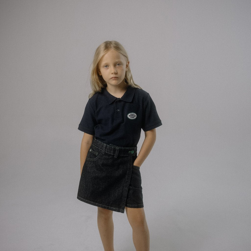 Osella Kids x Oadkids Billie Skort in Indigo 238F6602A3 | Rok Celana Anak Perempuan