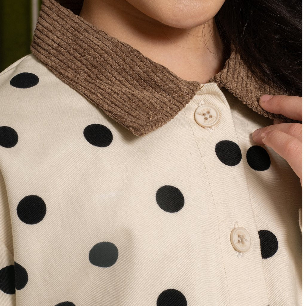 Osella Kids Maple Polka Dot Outer 1361660488 | Outer Polkadot Anak Perempuan