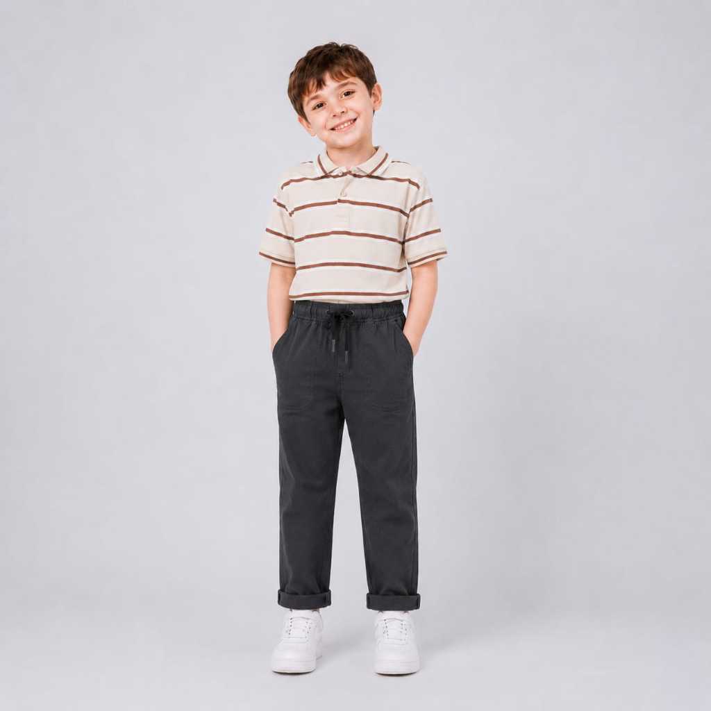 Osella Kids Basic Comfort Chino Pants 328P6604 | Celana Panjang Basic Anak Laki Laki