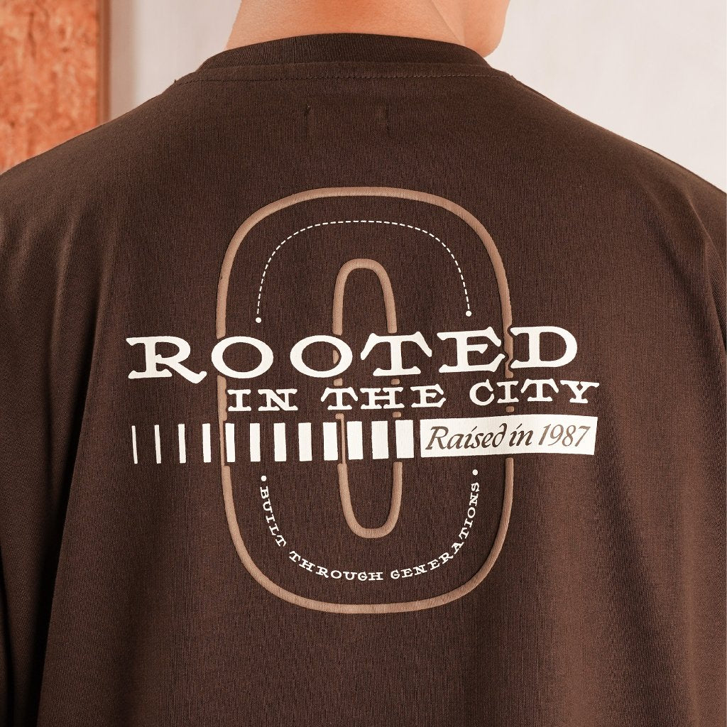 Osella Rooted Graphic T-shirt 2071661556 | Atasan Kaos Lengan Pendek Pria