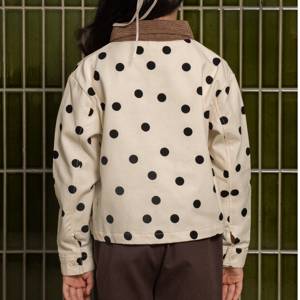 Osella Kids Maple Polka Dot Outer 1361660488 | Outer Polkadot Anak Perempuan