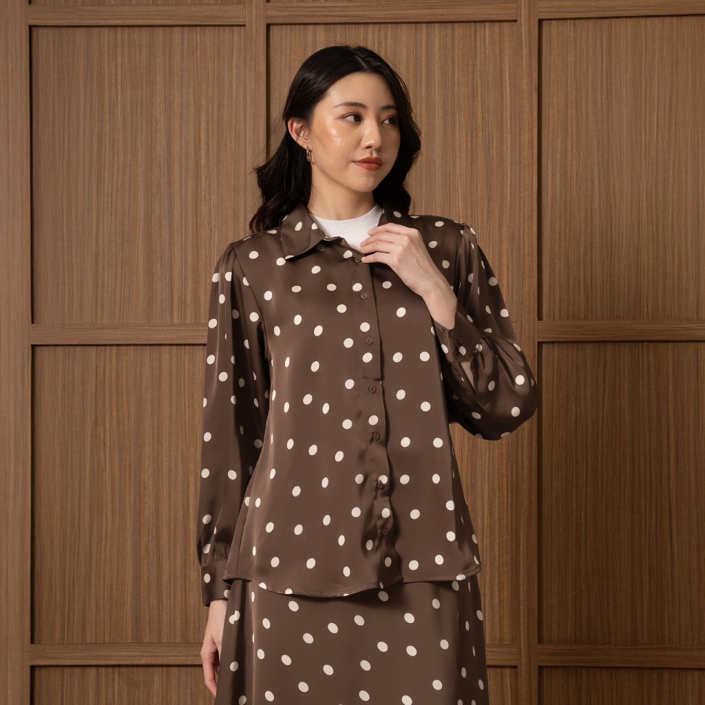 Osella Katie Polka Dot Blouse