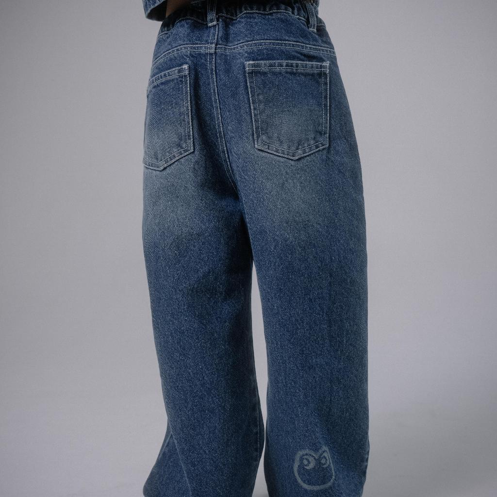 Osella Kids x Oadkids Taylor Pants in Blue 238O6603A2 | Celana Denim Anak Perempuan