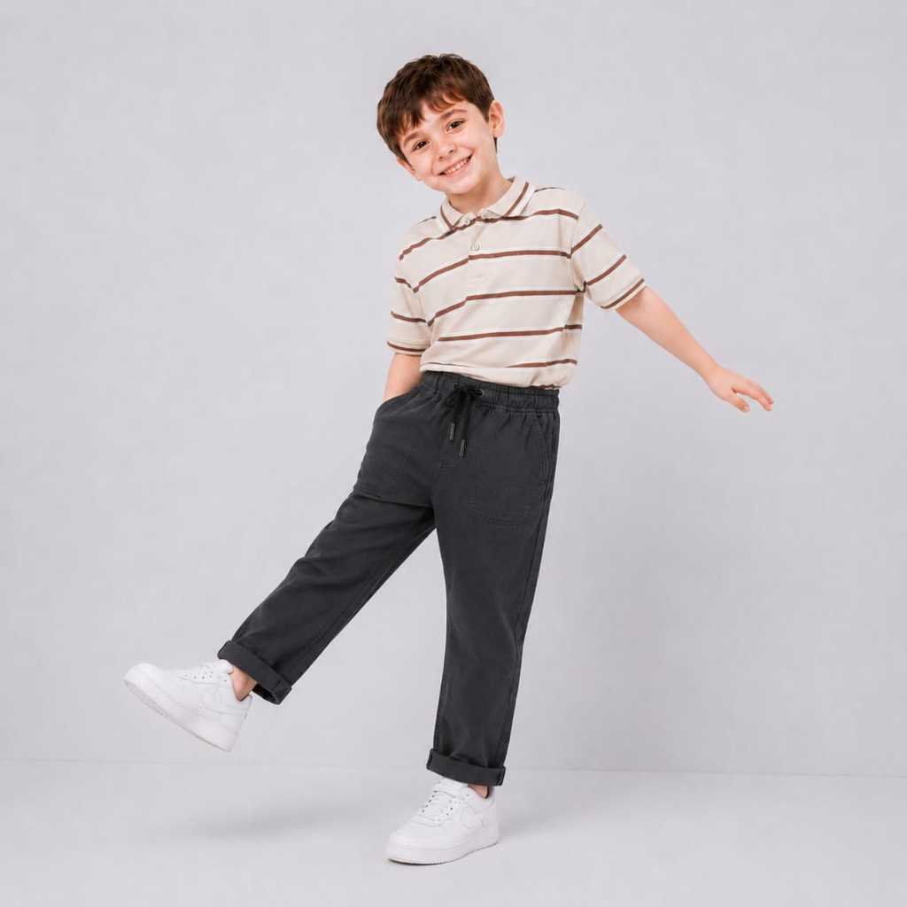 Osella Kids Basic Comfort Chino Pants 328P6604 | Celana Panjang Basic Anak Laki Laki