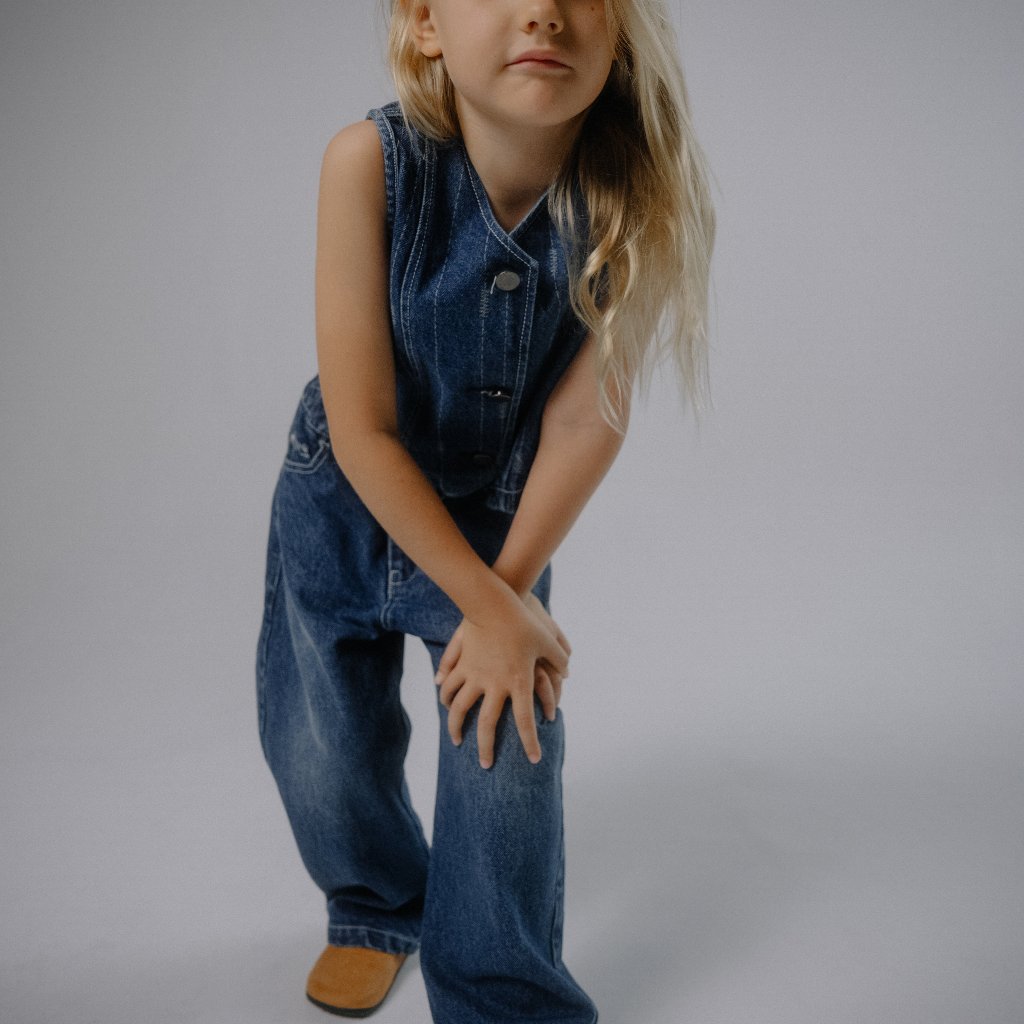 Osella Kids x Oadkids Taylor Pants in Blue 238O6603A2 | Celana Denim Anak Perempuan