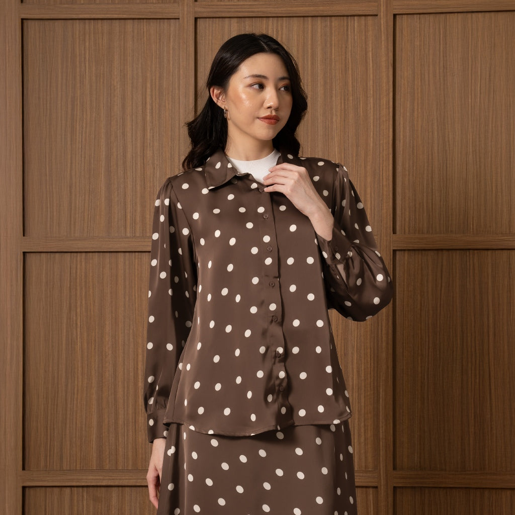 Osella Katie Polka Dot Blouse