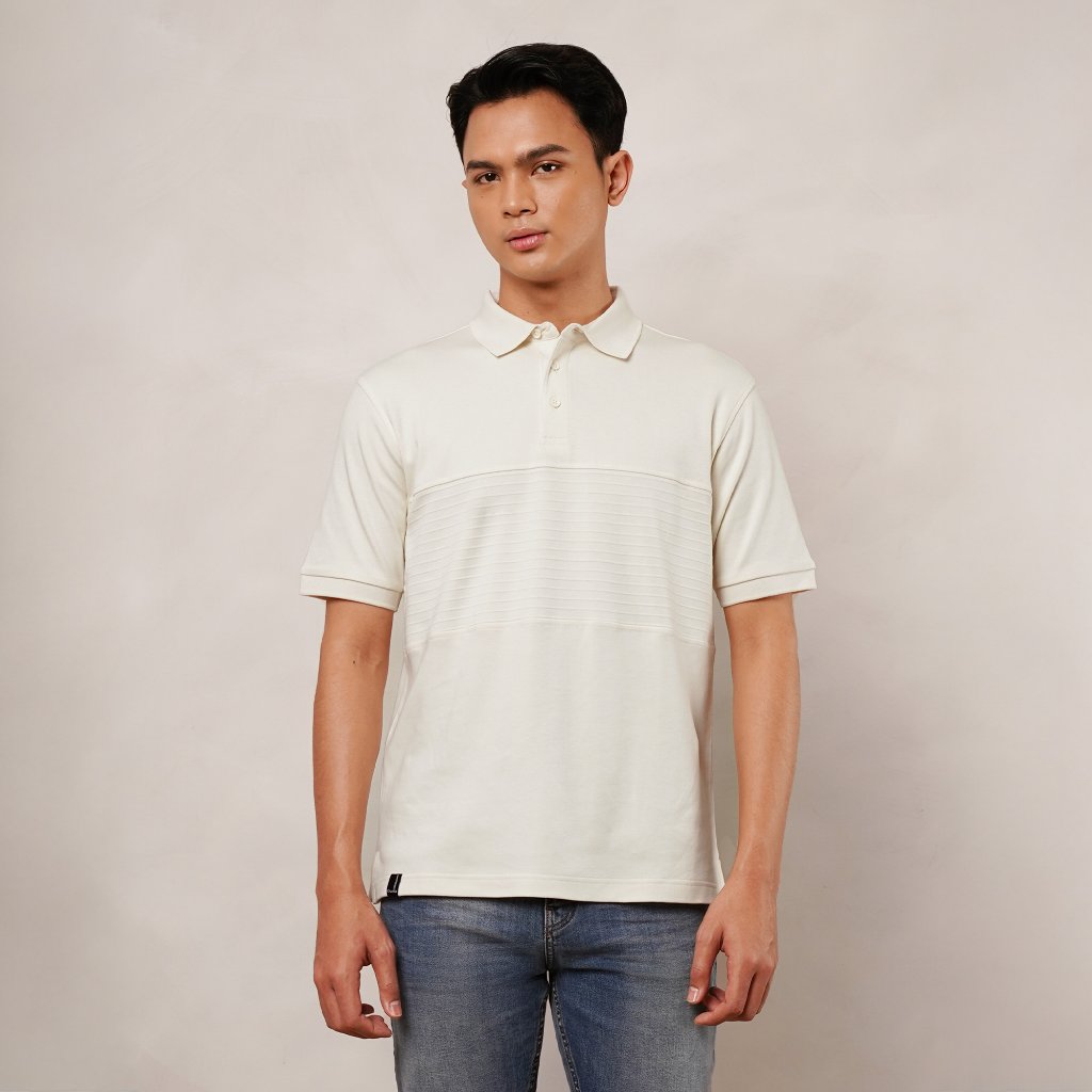 Osella Marrow Ribbed T-shirt 20716613 | Atasan Kaos Lengan Pendek Pria