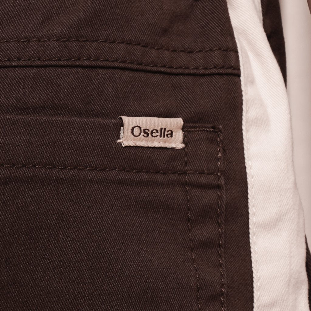 Osella Kids Tegmen Trouser In Smoke Brown 228P660556 | Celana Panjang Anak Laki Laki