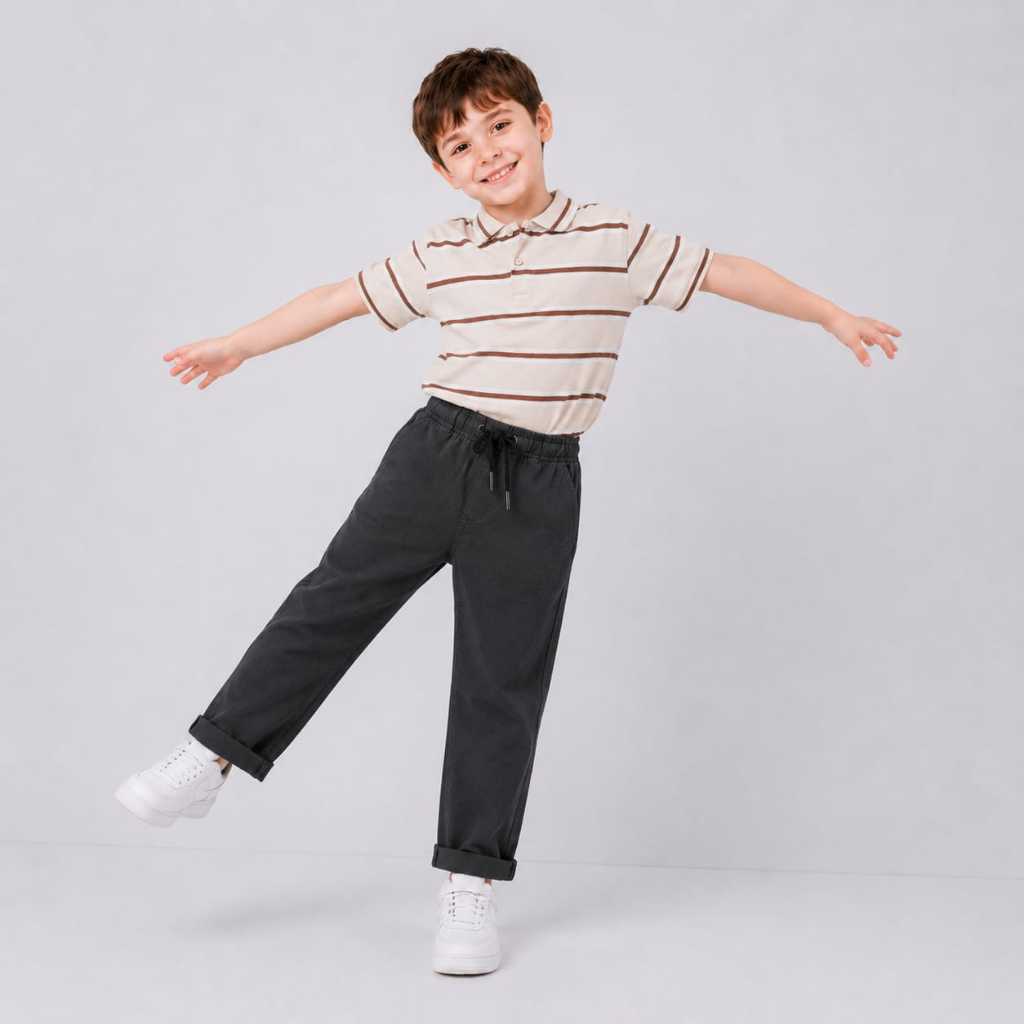 Osella Kids Basic Comfort Chino Pants 328P6604 | Celana Panjang Basic Anak Laki Laki
