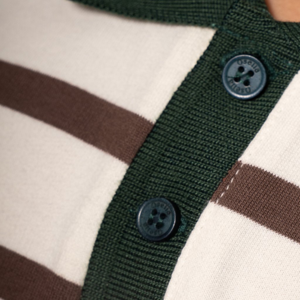 Osella Kids Harold Collared Sweatshirt Stripe 2210660388 | Atasan Lengan Panjang Garis Garis Anak Laki Laki