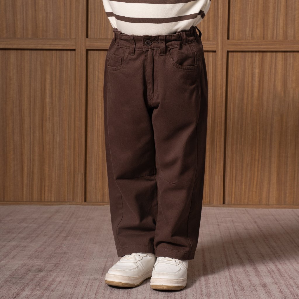 Osella Kids Alan Barrel Pants 228P6606 | Celana Barrel Anak Laki Laki