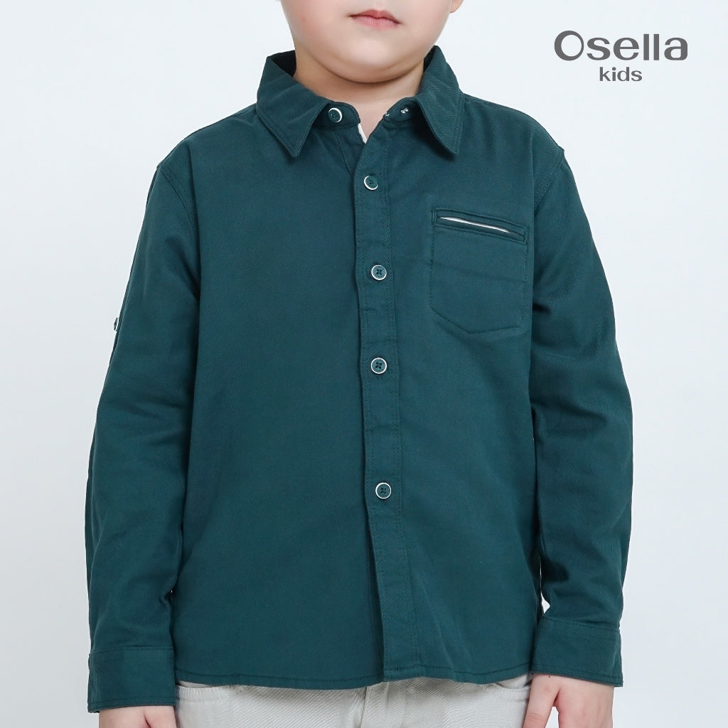 Osella Weston Regular Fit Shirt 22375006 | Kemeja Formal Anak Laki Laki