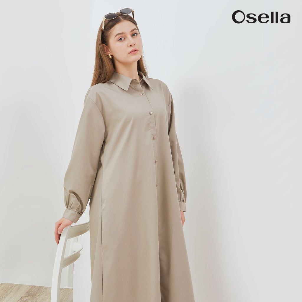 Osella Classic A-Line Shirt Dress