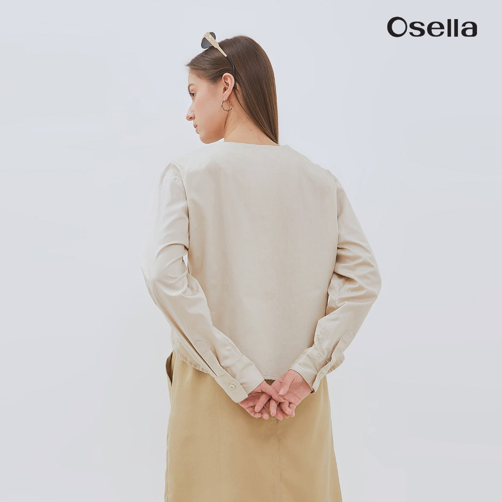Osella Zora Double Pocket Shacket 21626601 | Outer Lengan Panjang Wanita