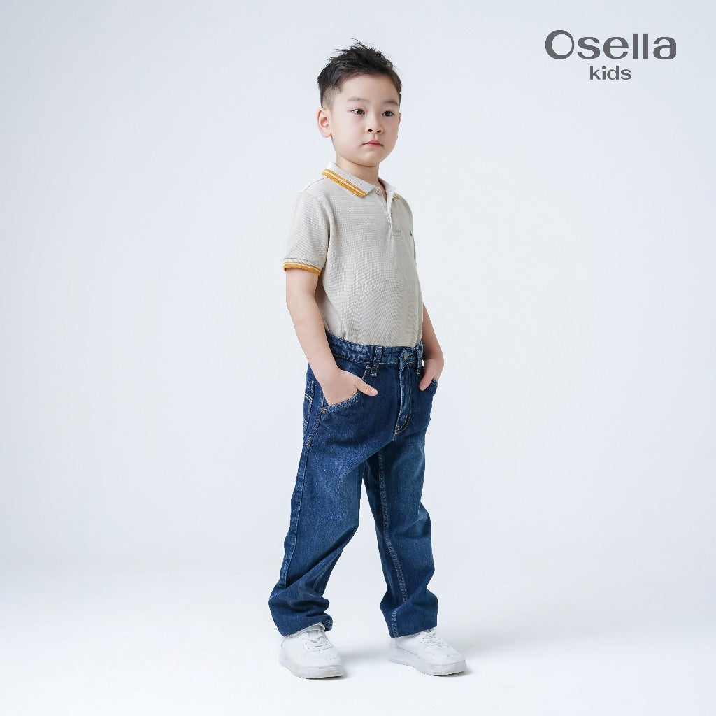 Osella Kids Torrence Baggy Fit Denim Pants