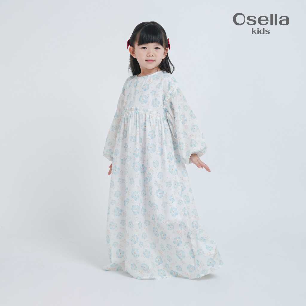 Osella Sekar Floral Dress 1357660201 | Dress Panjang Anak Perempuan