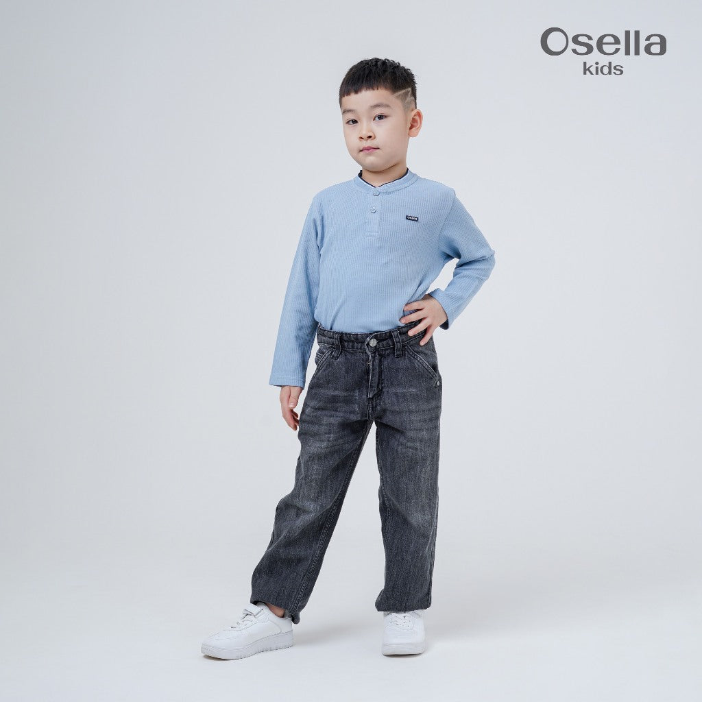 Osella Kids Torrence Baggy Fit Denim Pants