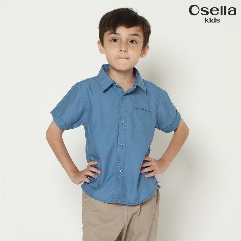 Osella Tencel Slub Short Sleeve Shirt
