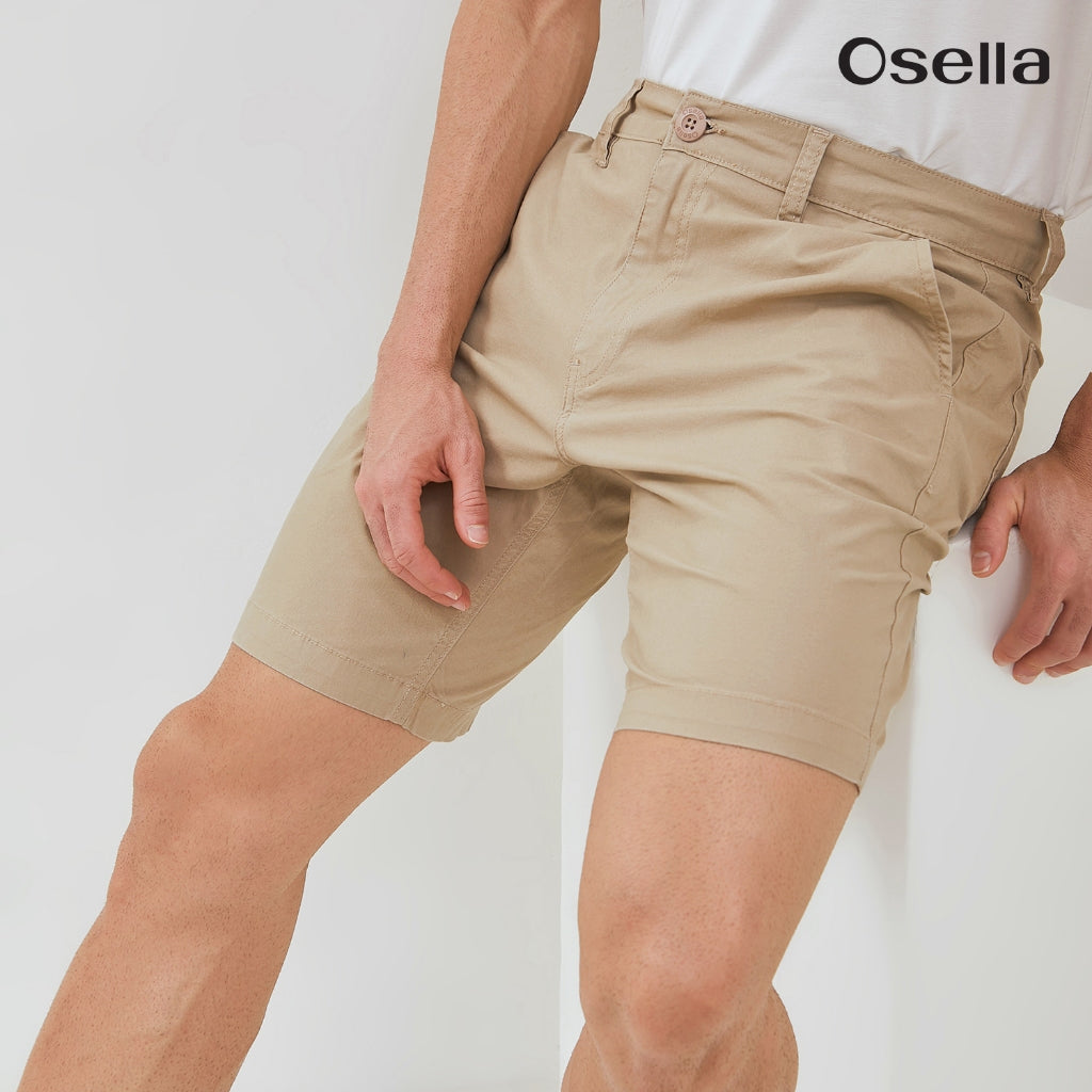 Osella Arlo Short Pants With Stretch Fabric 20865008 | Celana Jeans Pendek Pria