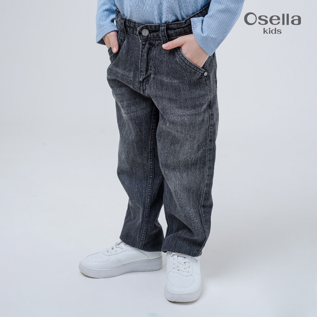 Osella Kids Torrence Baggy Fit Denim Pants