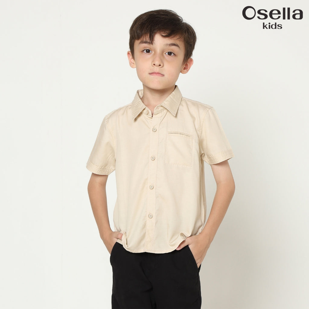 Osella Tencel Slub Short Sleeve Shirt