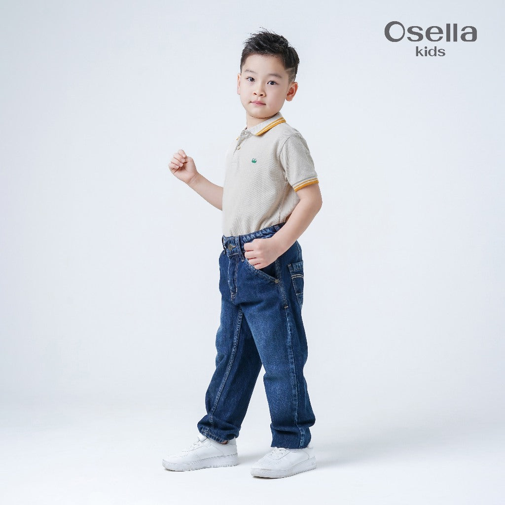 Osella Kids Torrence Baggy Fit Denim Pants