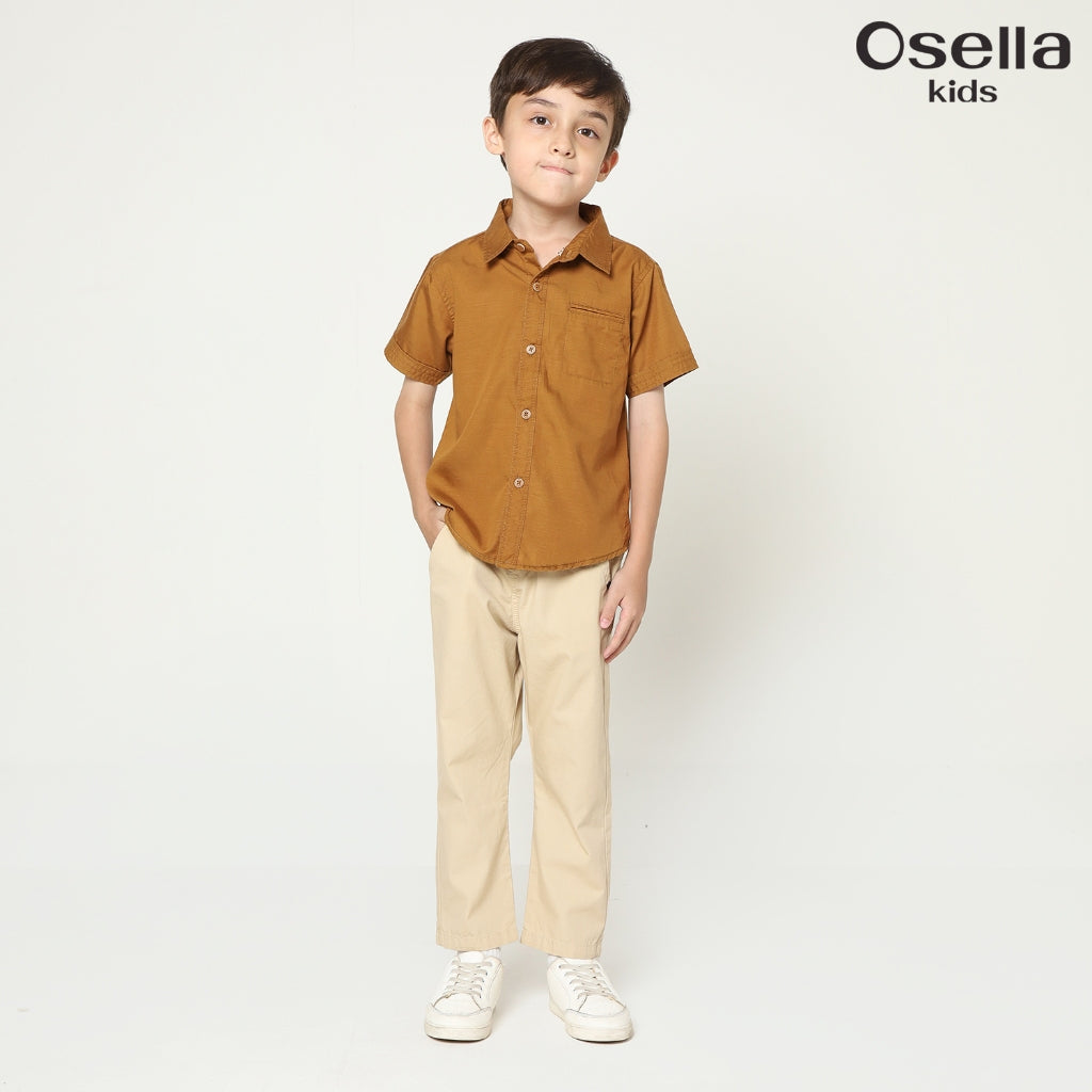 Osella Tencel Slub Short Sleeve Shirt