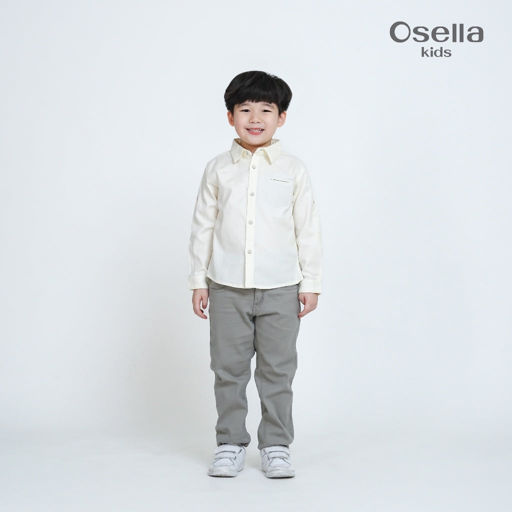 Osella Weston Regular Fit Shirt 22375006 | Kemeja Formal Anak Laki Laki