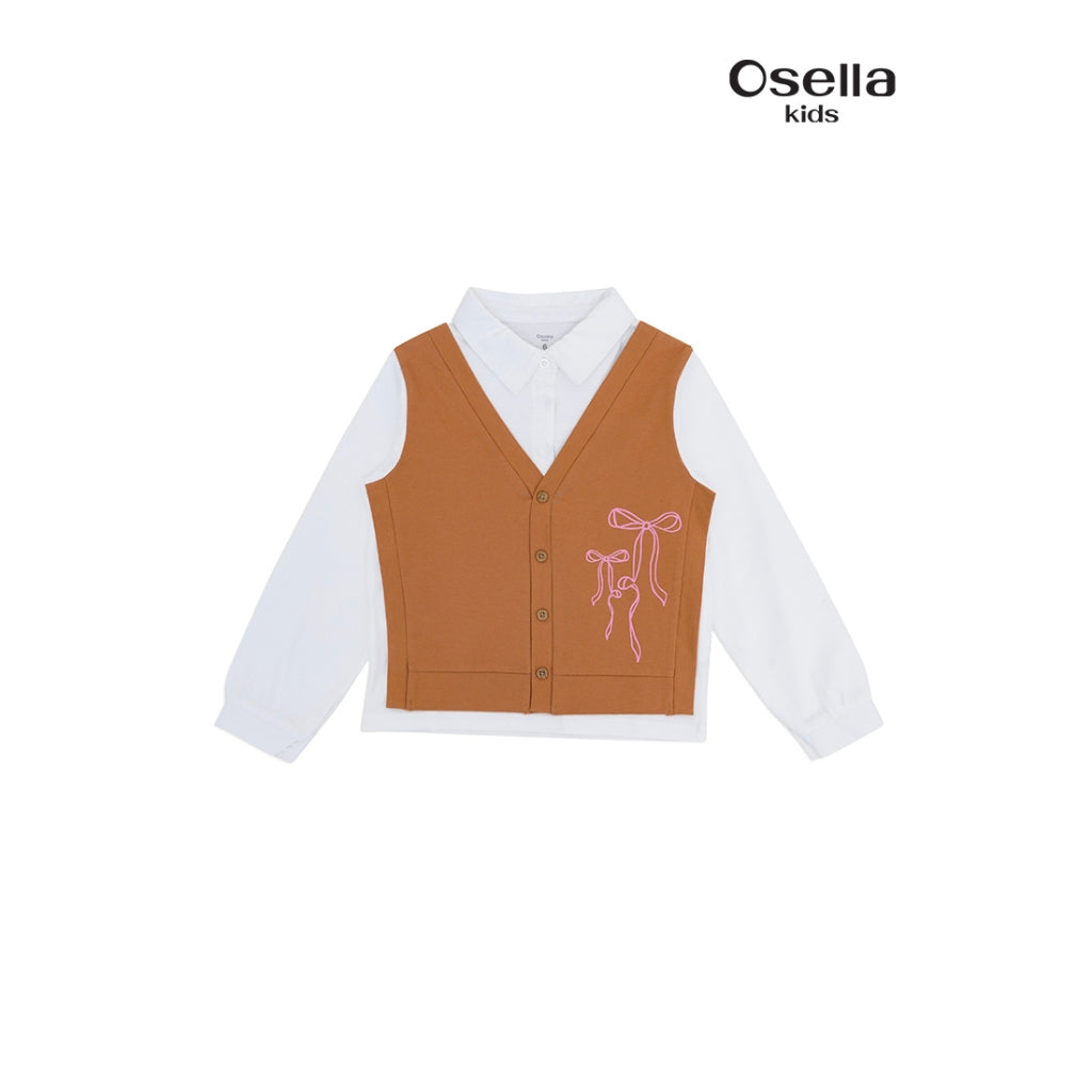 Osella Chloe Ribbon Vest With Inner Combination