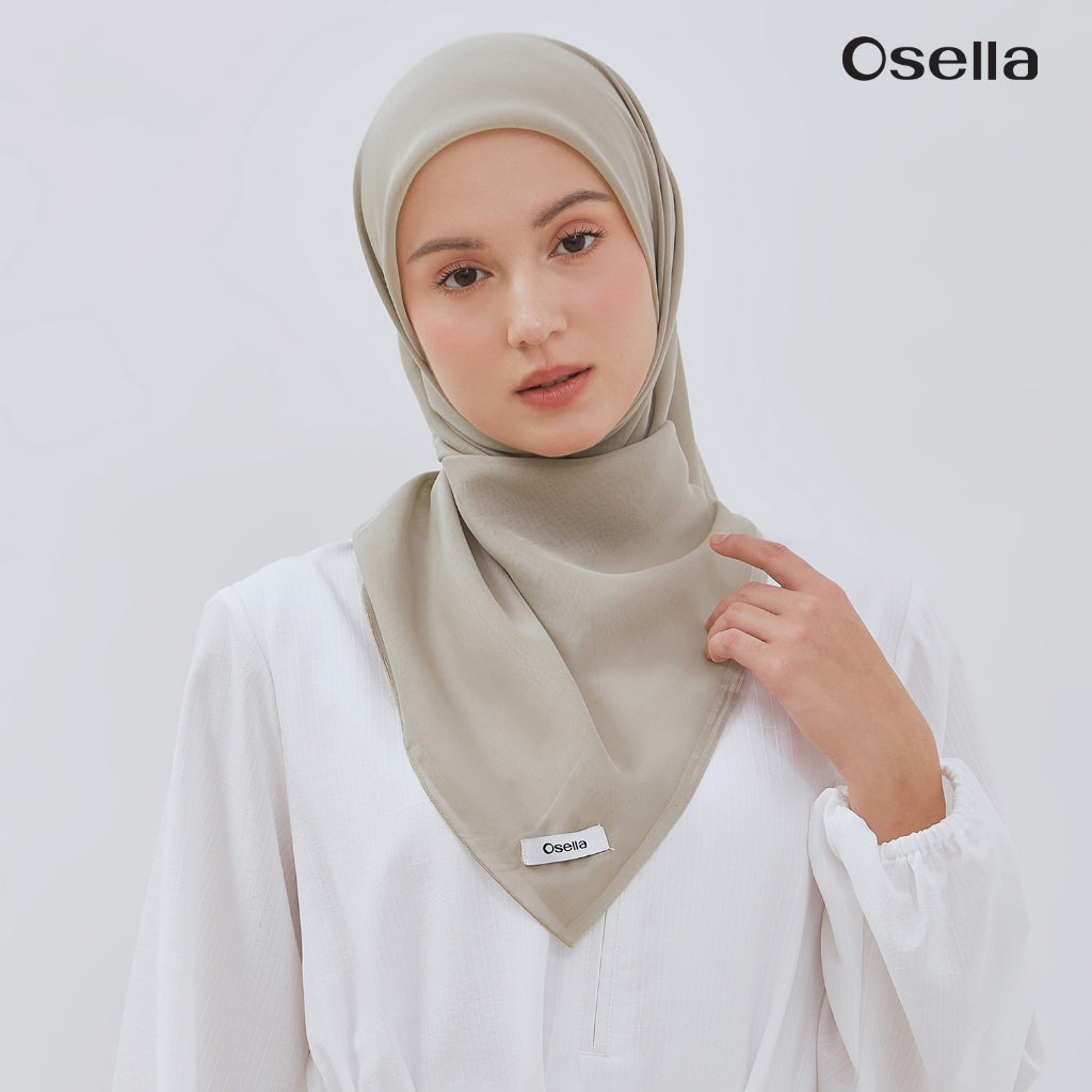 Osella Premium Plain Paris Square Hijab 310D6602 | Hijab Paris Wanita